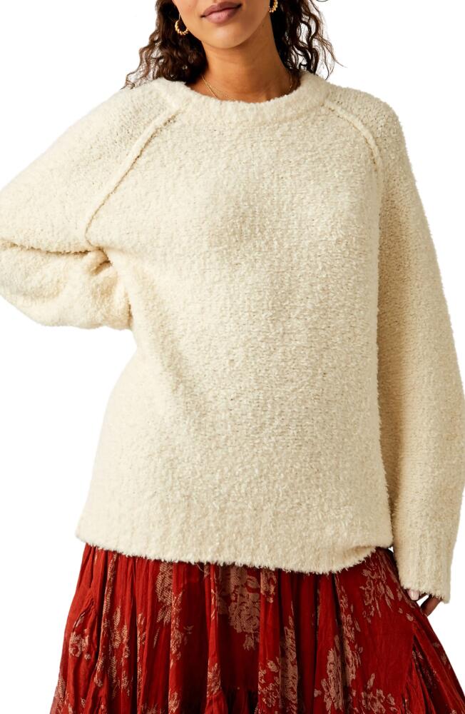 Free People Teddy Sweater Tunic in Sugar Swirl Cover