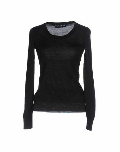 Dolce & gabbana Woman Sweater Black Virgin Wool, Polyester Cover