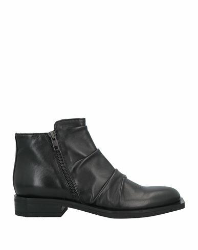 Formentini Woman Ankle boots Black Soft Leather Cover