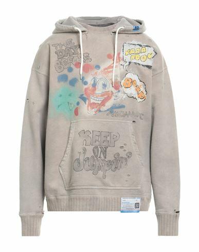 Maison Mihara Yasuhiro Man Sweatshirt Khaki Cotton Cover