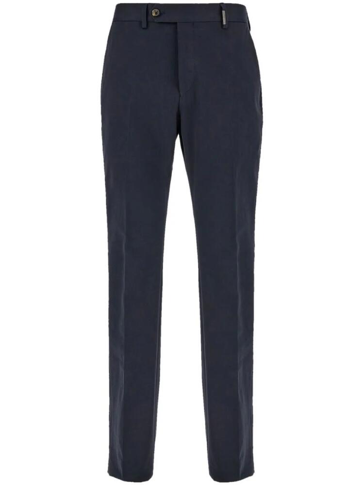 Ferragamo slim-cut tailored trousers - Blue Cover