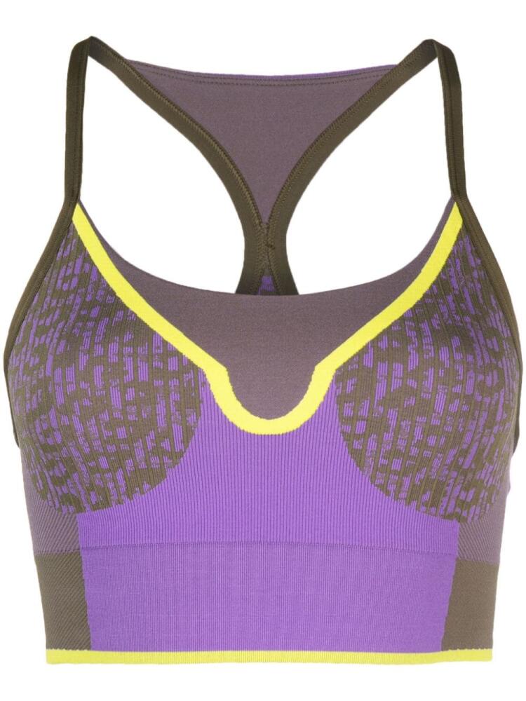 adidas by Stella McCartney TrueStrength seamless yoga sports bra - Pink Cover