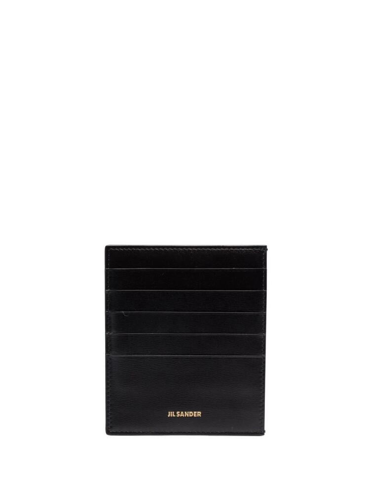 Jil Sander Vertical logo cardholder - Black Cover