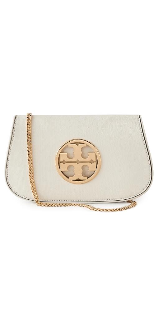 Tory Burch Reva Clutch New Ivory Cover