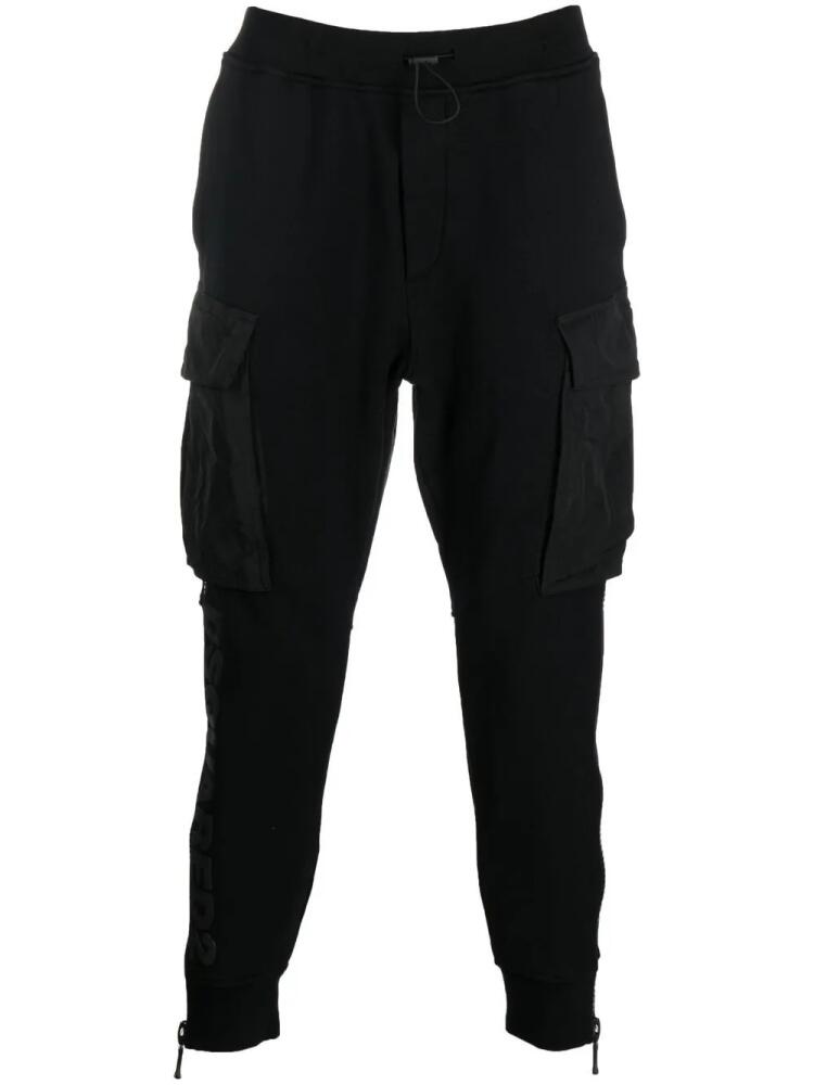 DSQUARED2 logo-print track pants - Black Cover