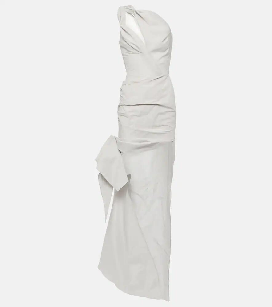 Maticevski Brightness asymmetric draped gown Cover