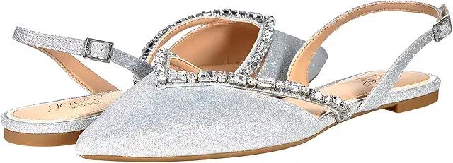 Jewel Badgley Mischka Camden (Silver) Women's Shoes Cover