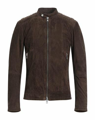 Sword 6.6.44 Man Jacket Brown Soft Leather Cover