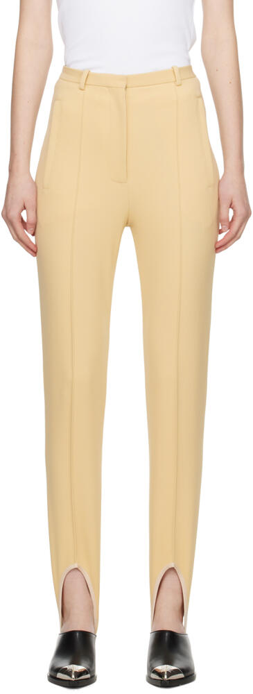 Givenchy Beige Stirrup Trousers Cover