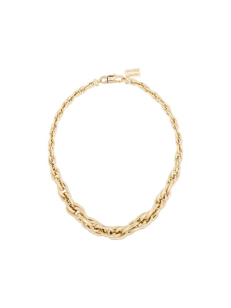 Lauren Rubinski 14kt gold chain necklace Cover