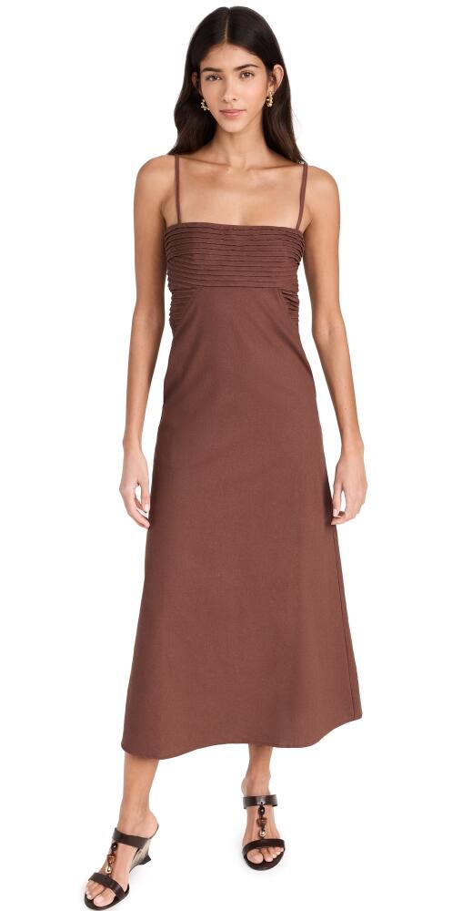 Seven Wonders Eldora Maxi Dress Chocolate Cover