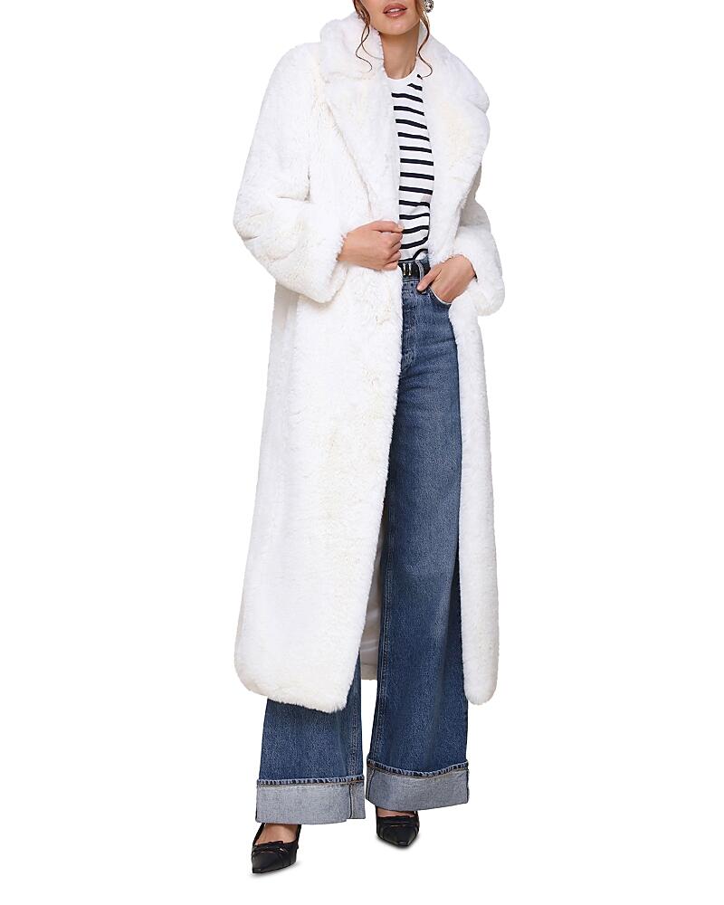 Avec Les Filles Faux Fur Maxi Coat Cover