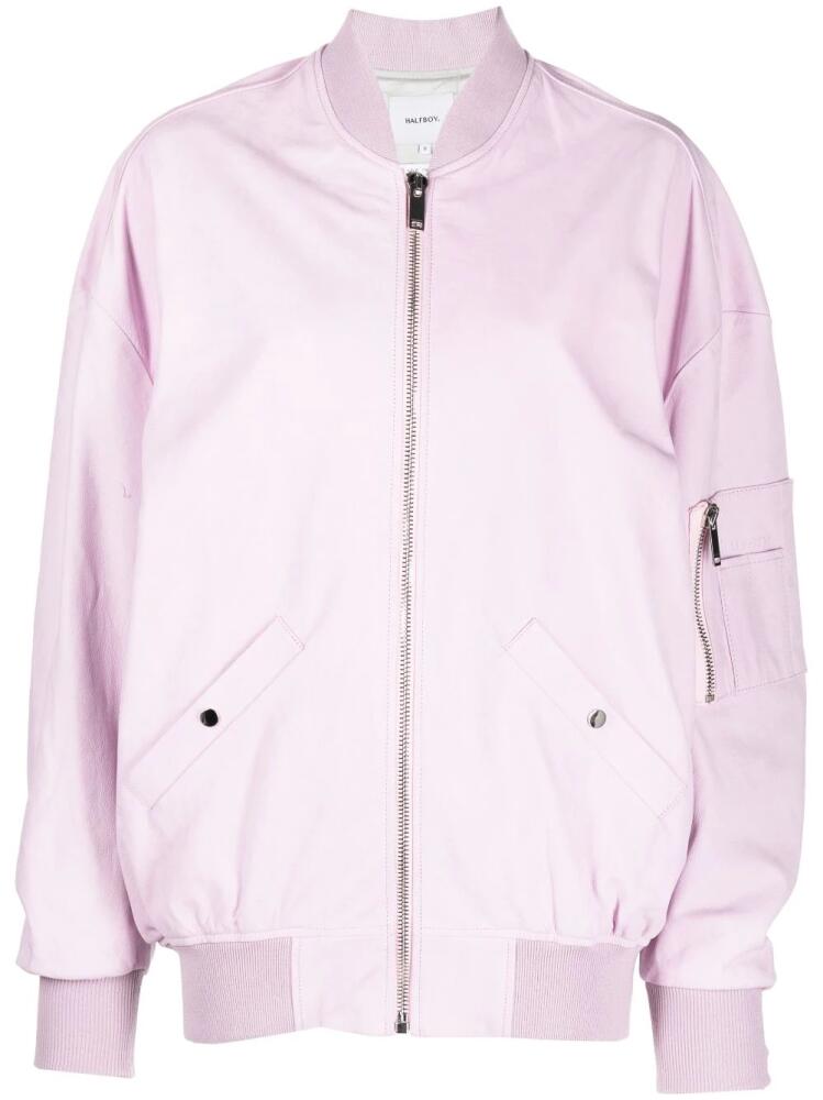 Halfboy Bomber Over oversize jacket - Pink Cover