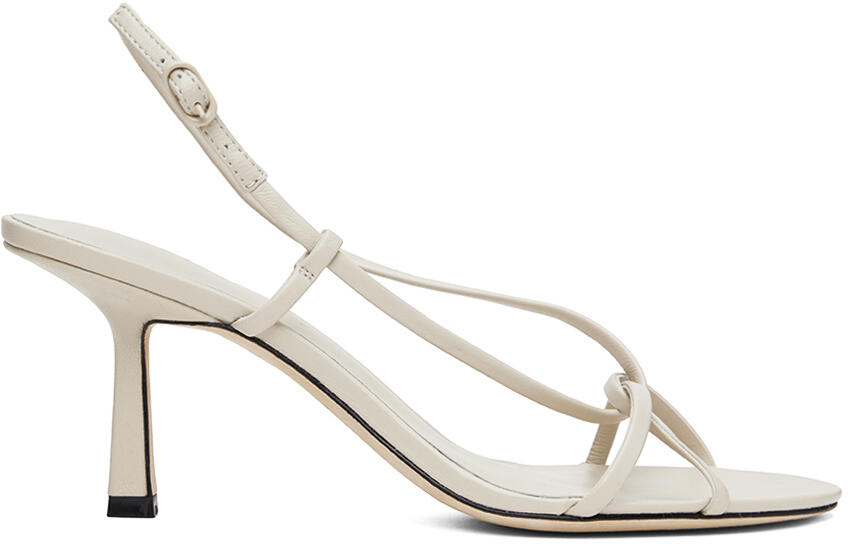 Studio Amelia Beige Entwined 70 Heeled Sandals Cover