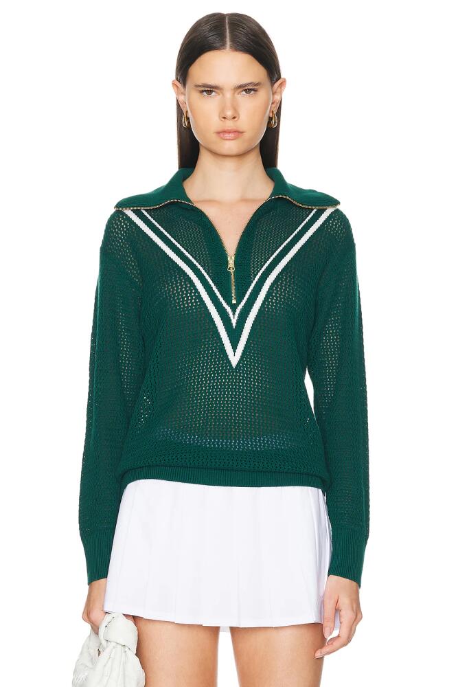 Varley Savannah Knit Sweater in Green Cover