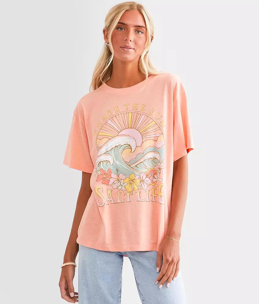 Salt Life Tropic Tides Oversized T-Shirt Cover