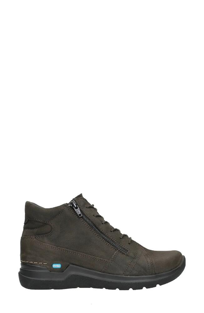 Wolky Why Water Resistant Sneaker in Brown Nubuck Cover