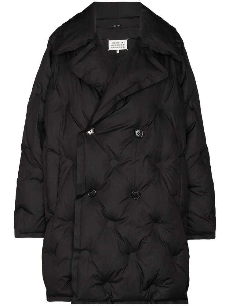 Maison Margiela Chesterfield padded coat - Black Cover