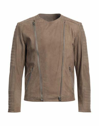 Masterpelle Man Jacket Khaki Soft Leather Cover