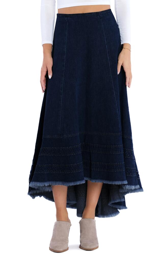 Wash Lab Denim Heavenly Denim Maxi Skirt in Heavenly Blue Cover