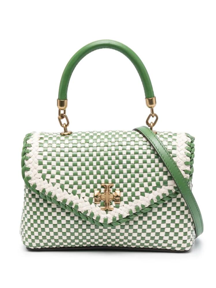 Tory Burch mini Kira woven tote bag - Neutrals Cover