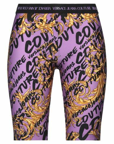 Versace Jeans Couture Woman Shorts & Bermuda Shorts Mauve Polyamide, Elastane Cover