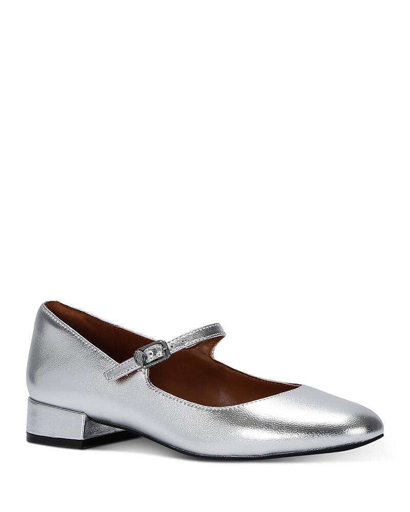 Kurt Geiger London Women's Regent Silver Mary Jane Shoes Cover