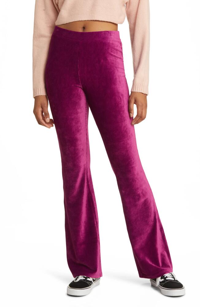 BP. Cord Velour Leggings in Purple Magenta Cover