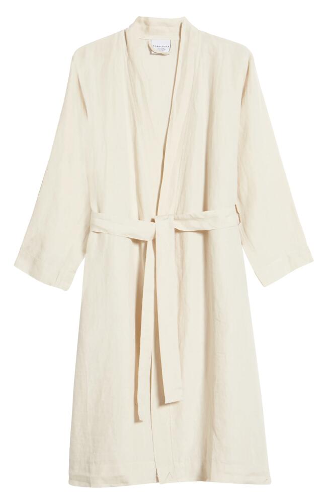 Parachute Gender Inclusive Linen Robe in Bone Cover