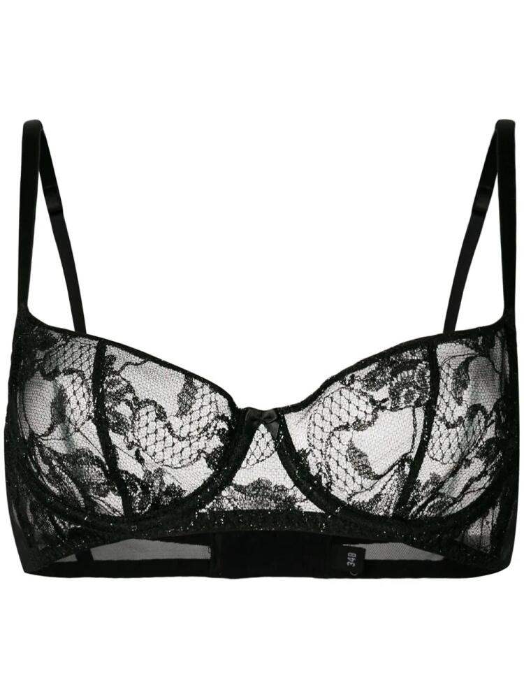 Gilda & Pearl Knightsbridge bra - Black Cover