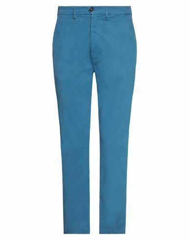 Pence Man Pants Azure Cotton, Elastane Cover