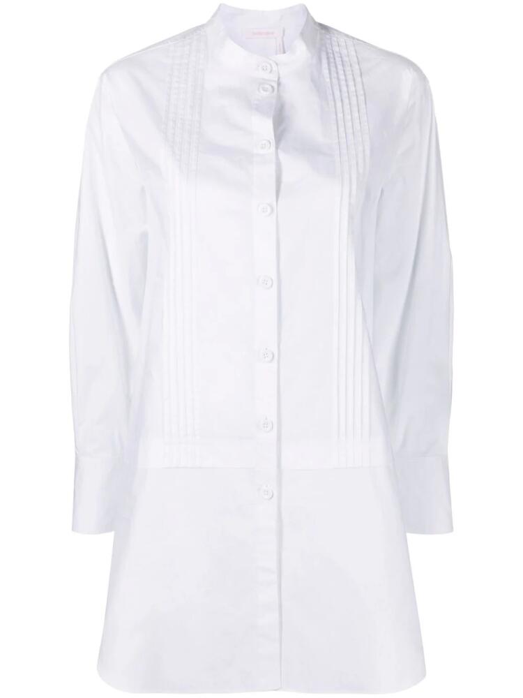 See by Chloé long-length cotton shirt - White Cover