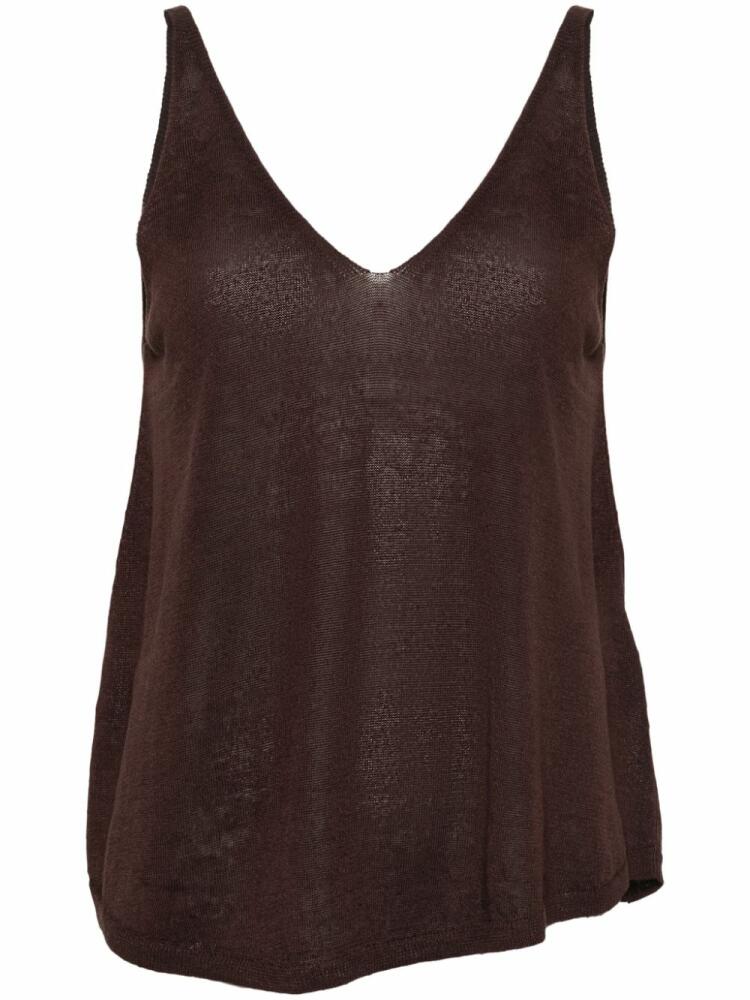 Ba&Sh Dalil knitted top - Brown Cover