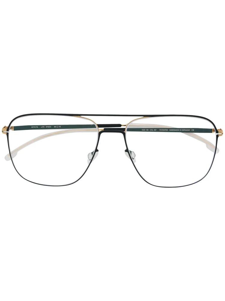 Mykita Steen square-frame glasses - Black Cover