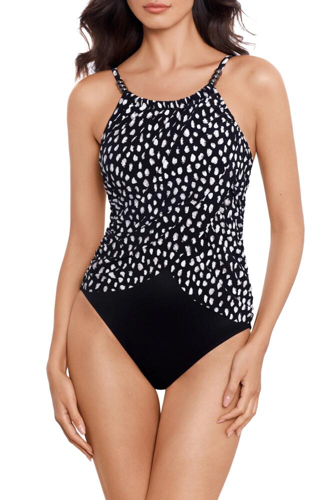 Magicsuit Pebbles Lisa Underwire One-Piece Swimsuit in Black/White Cover