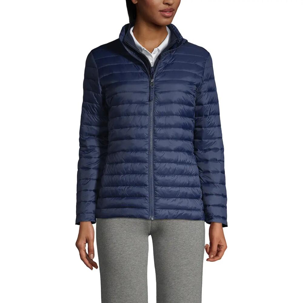 Lands' End School Uniform ' ThermoPlume Jacket in Classic Navy Cover