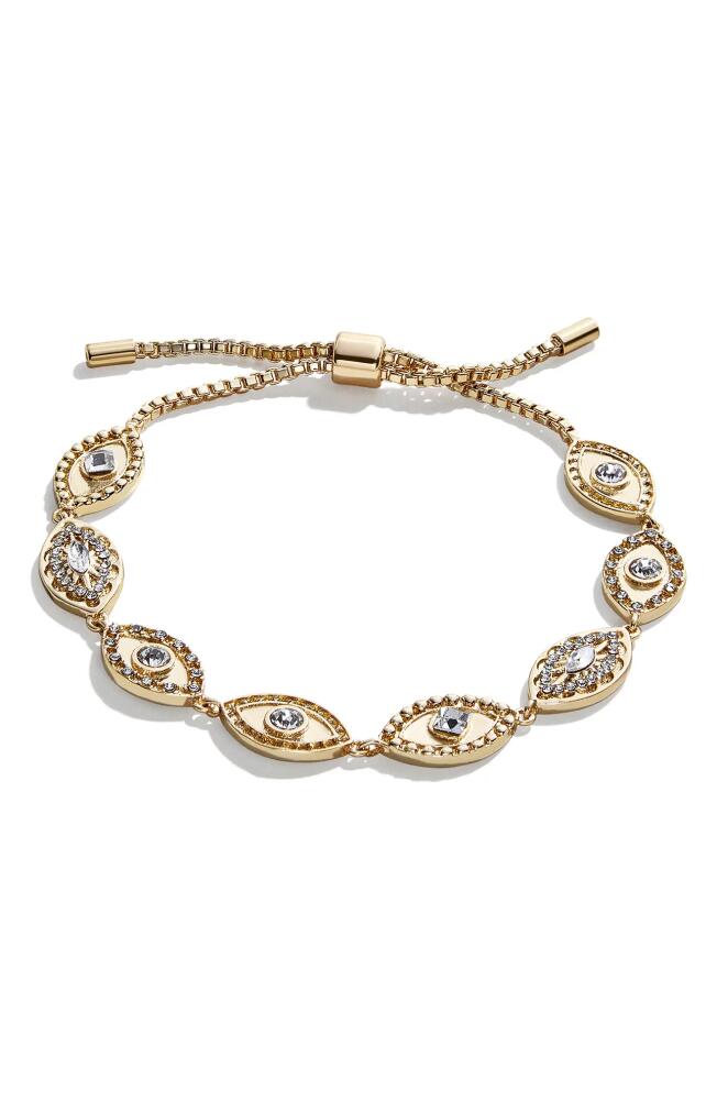 BaubleBar Larissa Evil Eye Bracelet in Gold Cover