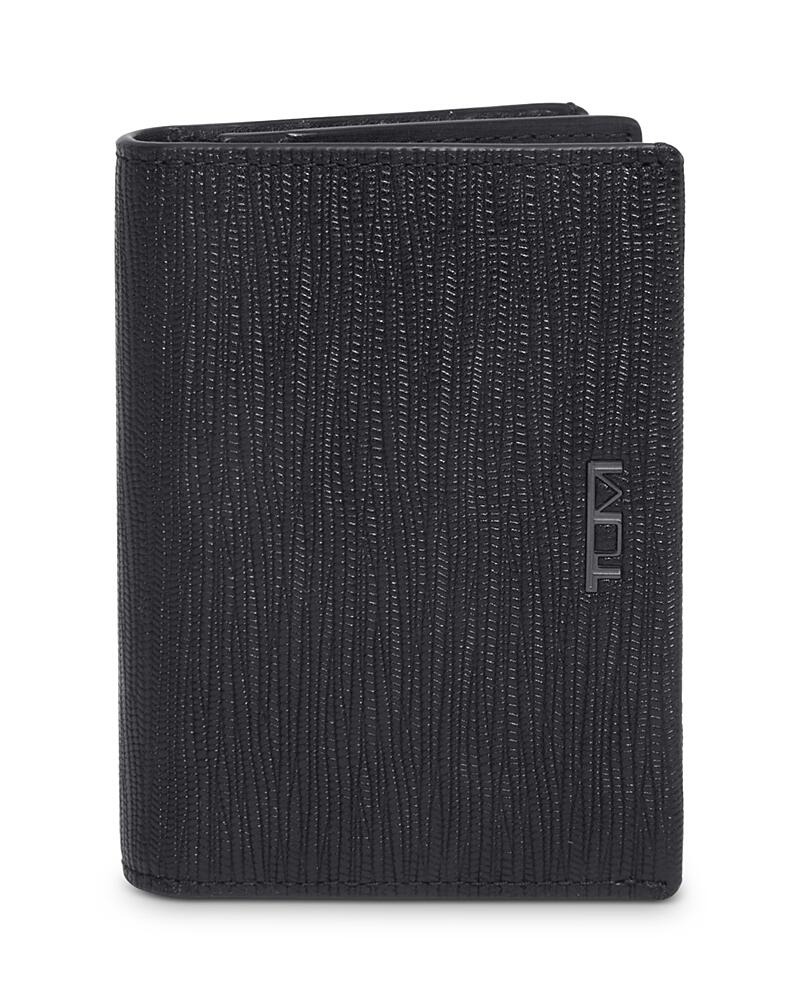 Tumi Nassau Slg Leather Embossed Gusseted Card Case Cover