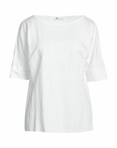 Diana Gallesi Woman T-shirt White Viscose, Polyamide Cover