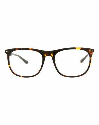 Puma Round-frame Acetate Optical Frames Eyeglass frame Brown Acetate, Metal Cover