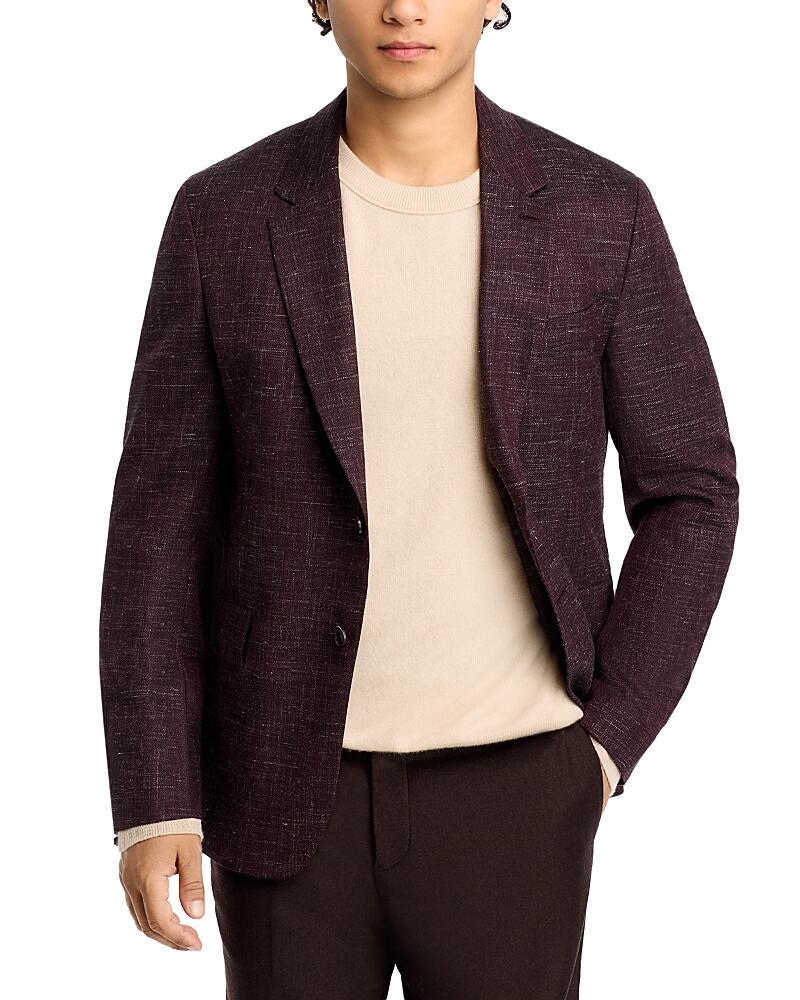 Paul Smith Textured Solid Unstructured Slim Fit Sport Coat Cover