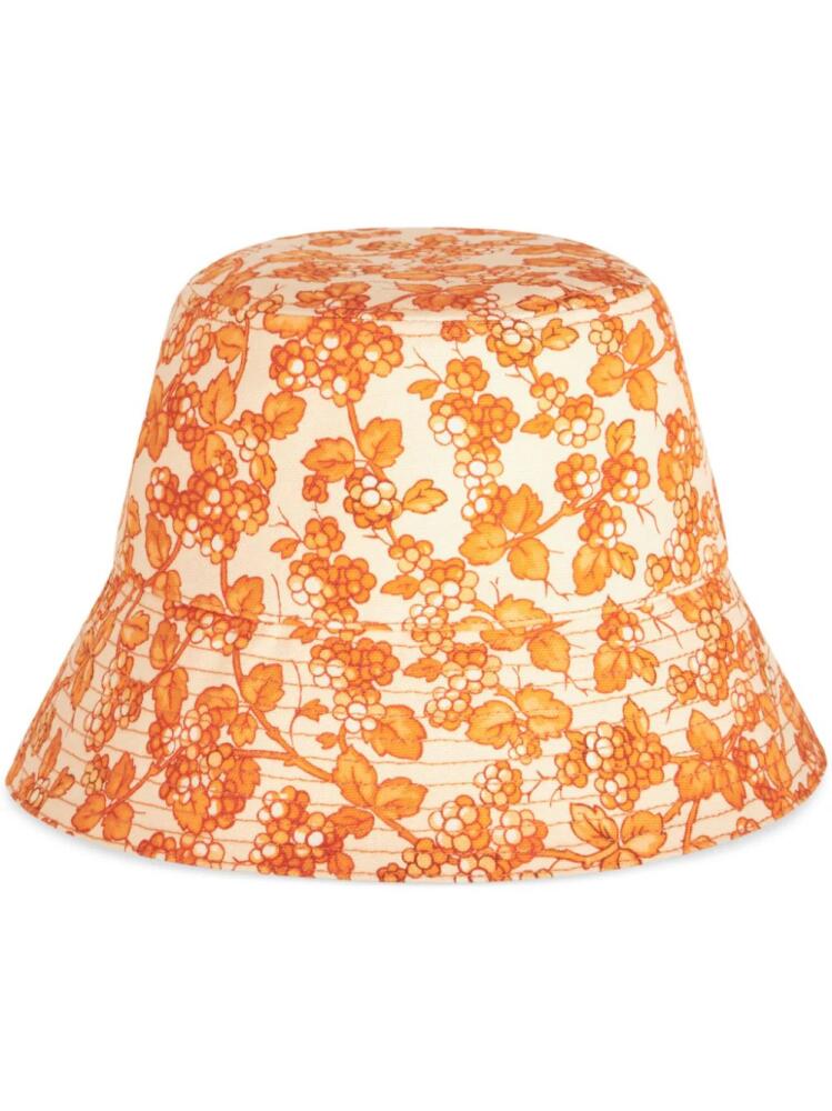 ETRO Berry-print bucket hat - Orange Cover