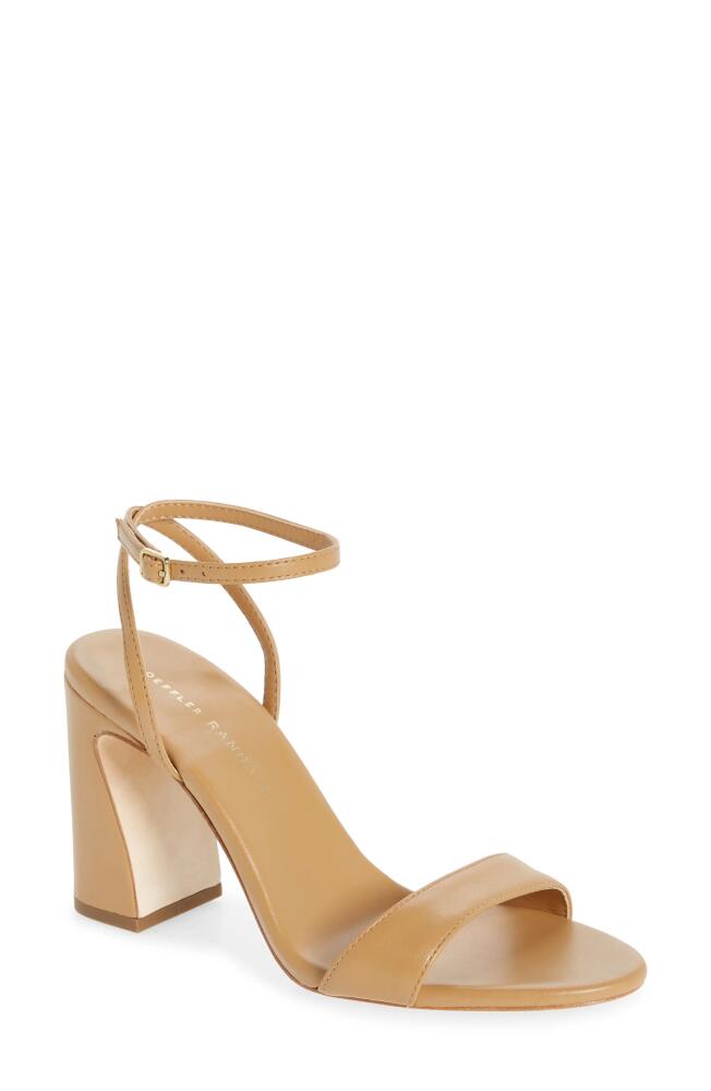 Loeffler Randall Malia Ankle Strap Sandal in Dune Cover