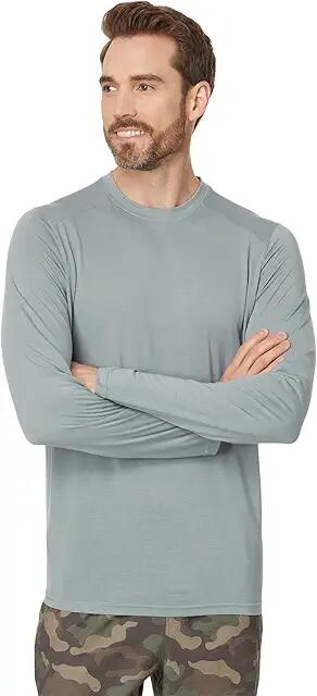 Free Fly Bamboo Lightweight Long Sleeve (Slate) Men's T Shirt Cover