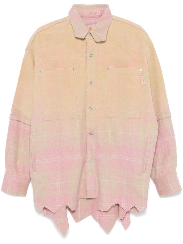 PDF plaid shirt - Pink Cover