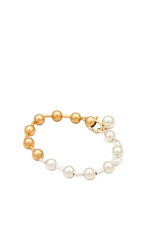 Jenny Bird Celeste Bracelet in Metallic Gold,Metallic Silver Cover