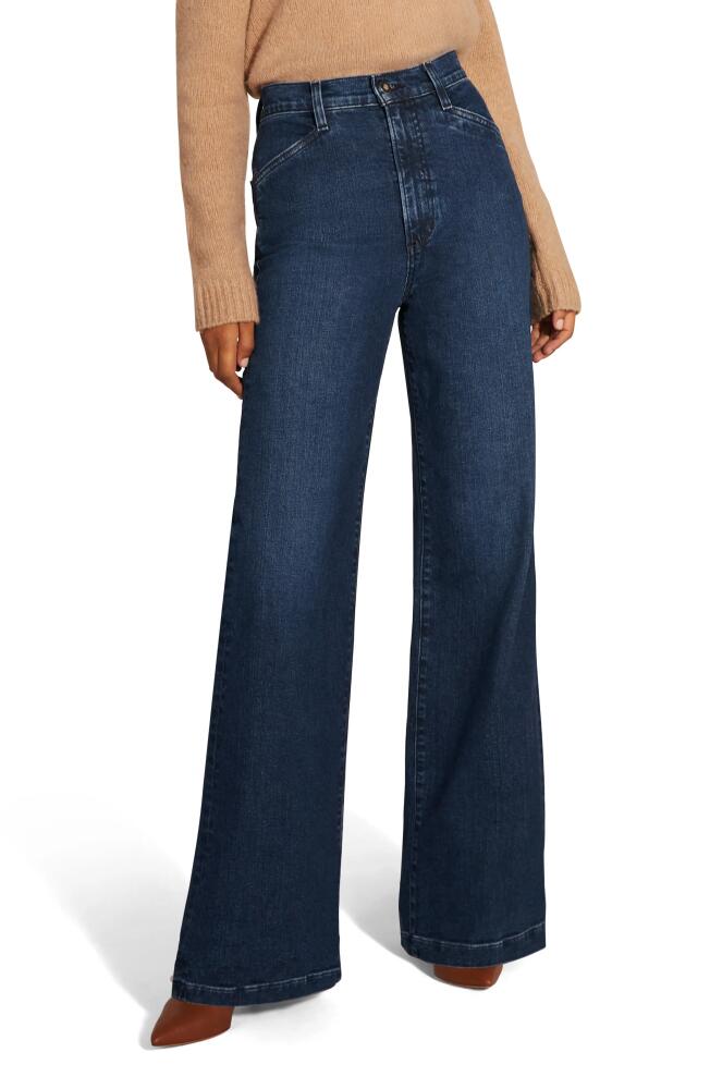 Favorite Daughter The Mischa Super High Waist Wide Leg Jeans in Columbia Cover