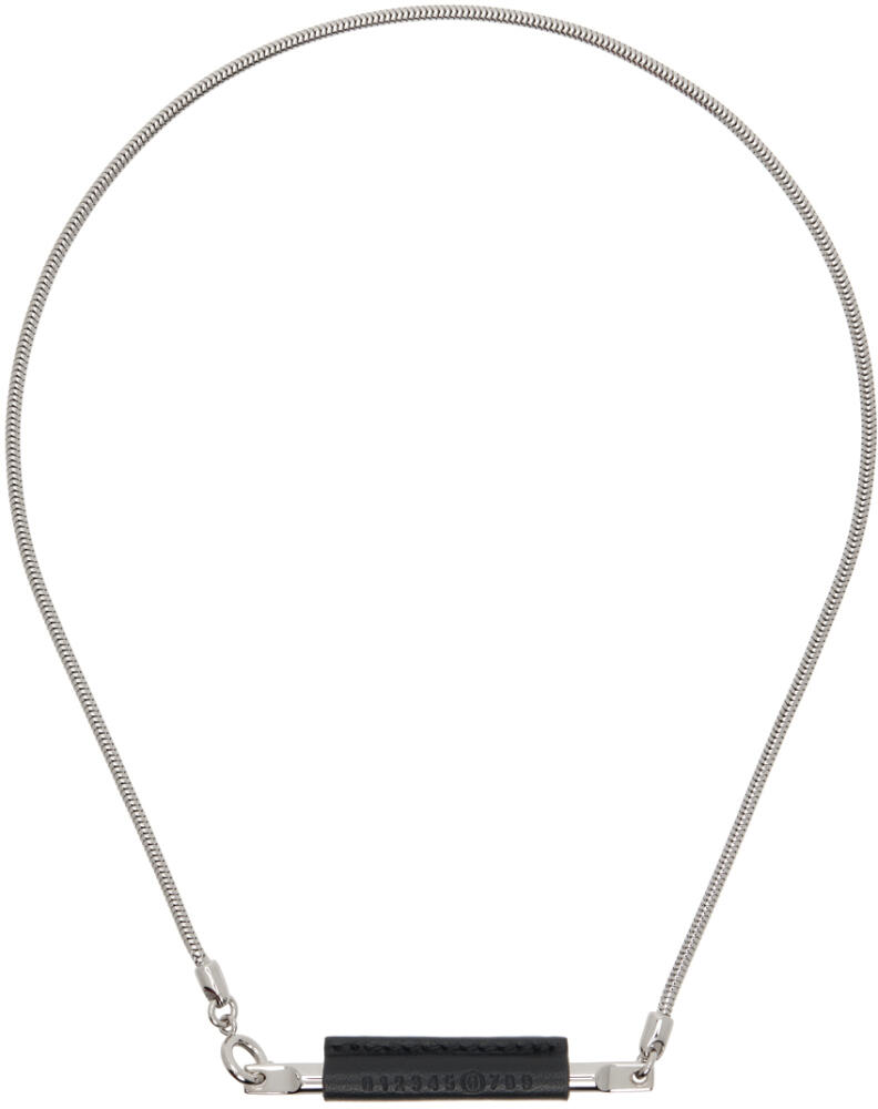 MM6 Maison Margiela Silver Snake Chain Necklace Cover