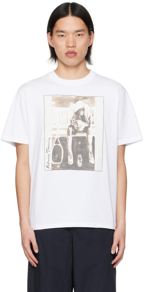 Palmes White Roland T-Shirt Cover