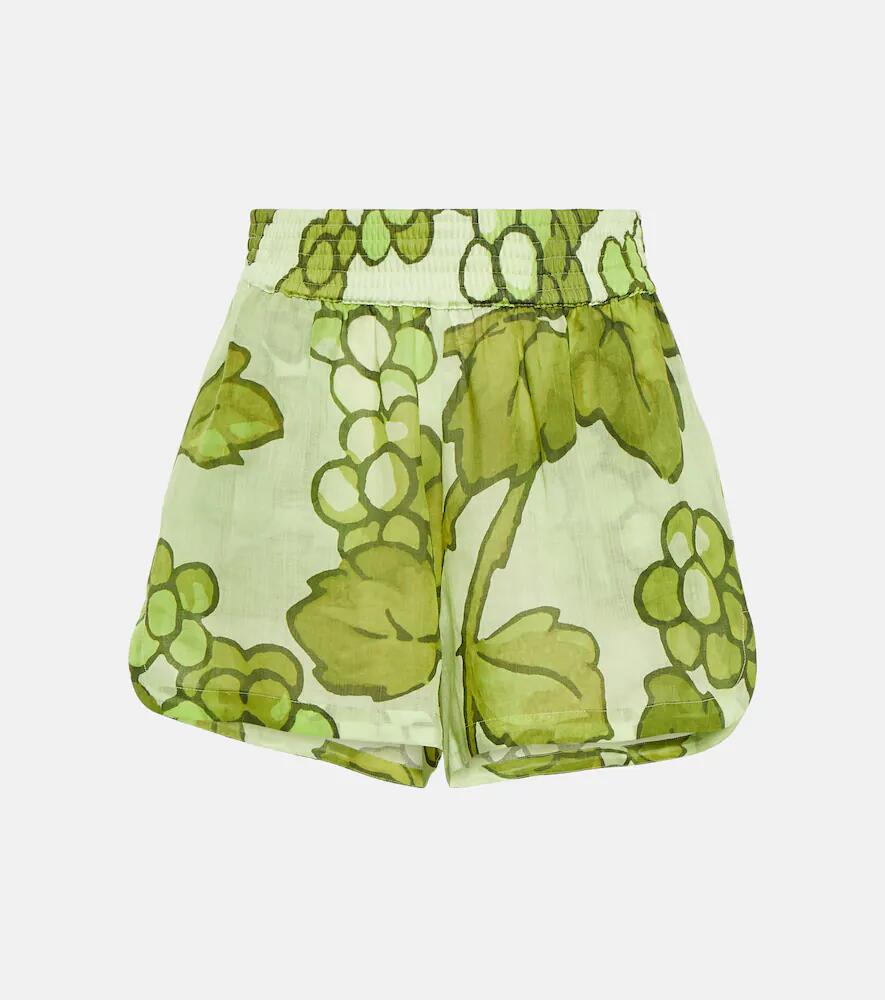 Etro Printed ramie shorts Cover